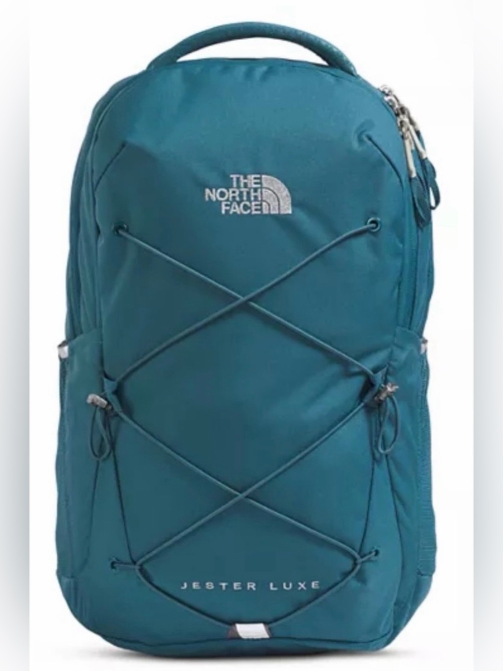 The North Face Jester Luxe Backpack in Teal Blue NWT